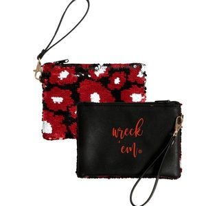 Texas Tech Wreck ‘Em Sequined College Wristlets